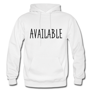 Available Hoodie - White - white
