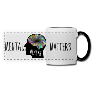 Mental Health Matters Mug - white/black