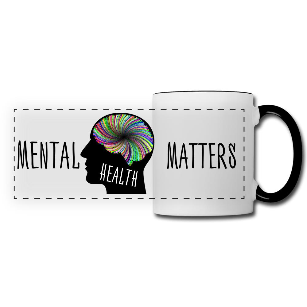 Mental Health Matters Mug - white/black