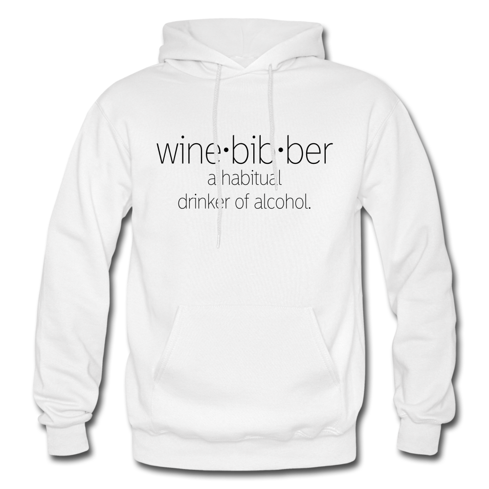 Winebibber Hoodie - White - white