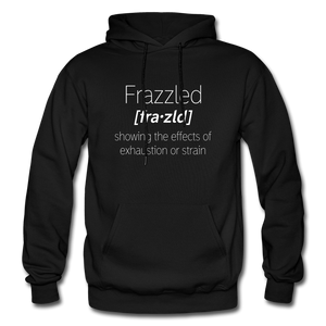 Frazzled Hoodie - Black - black
