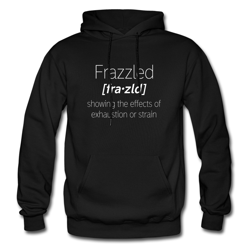Frazzled Hoodie - Black - black