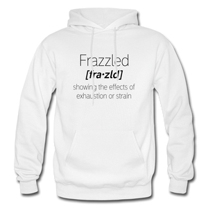 Frazzled Hoodie - White - white