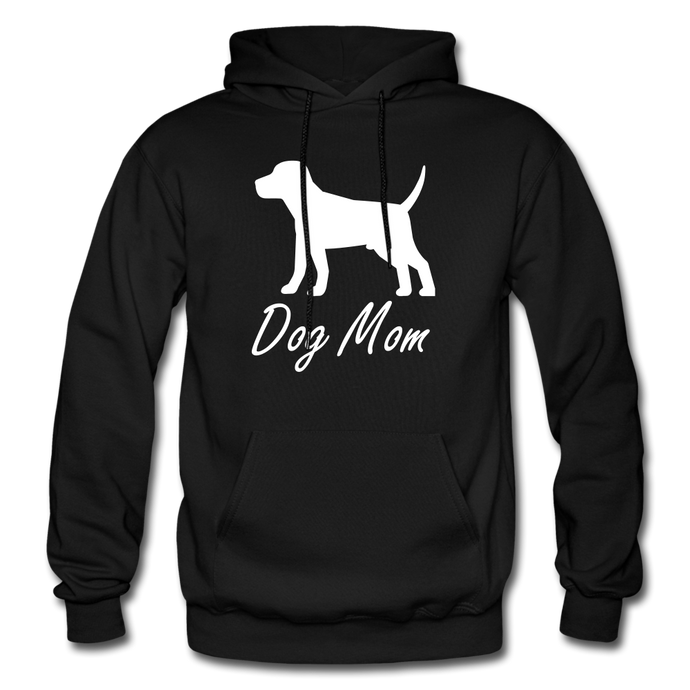 Dog Mom Hoodie - Black - black
