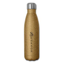 Load image into Gallery viewer, Insulated Stainless Steel Water Bottle Personalized - gold glitter