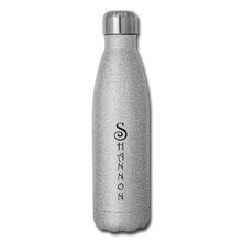 Load image into Gallery viewer, Insulated Stainless Steel Water Bottle Personalized - silver glitter