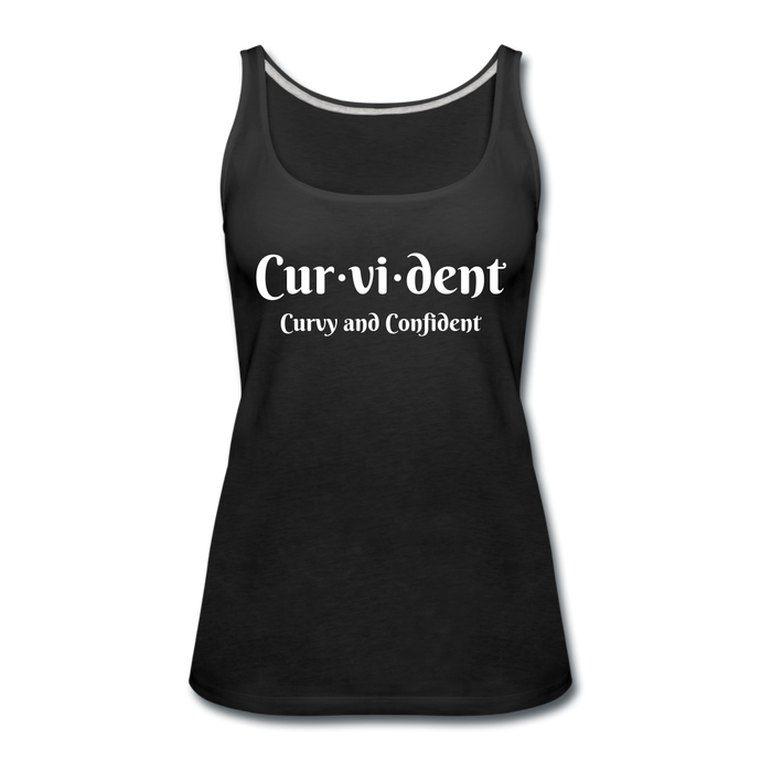Curvident #2 Women's Tank (Black) - black
