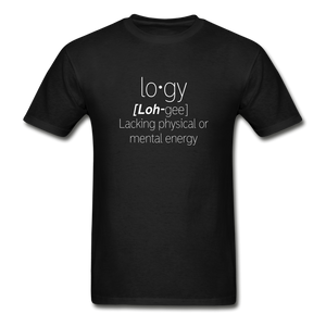 Logy T-Shirt (Unisex) - Black - black