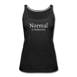 Normal is Subjective Women's Tank (Black) - black